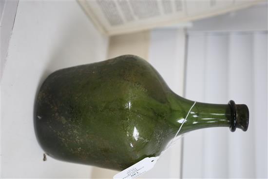 A Pyrmont Water sealed bottle, c.1720-40 H. 25cm